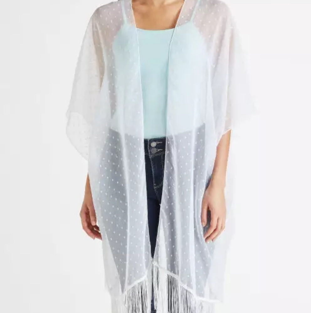 Lake shore Drive White Cardigan